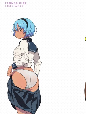 [メイの天使 (根雪れい)] 青髪日焼けの子。1-3｜Tanned Girl + Blue Hair Anthology [English] [無修正]_43