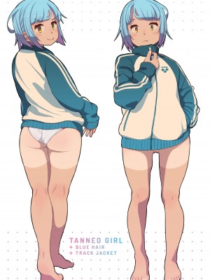 [メイの天使 (根雪れい)] 青髪日焼けの子。1-3｜Tanned Girl + Blue Hair Anthology [English] [無修正]_15