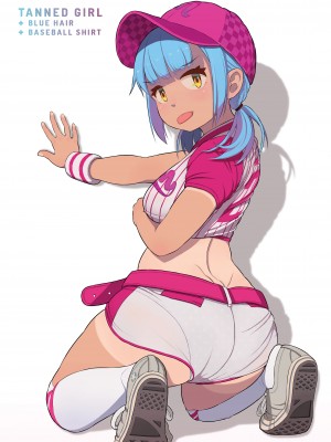 [メイの天使 (根雪れい)] 青髪日焼けの子。1-3｜Tanned Girl + Blue Hair Anthology [English] [無修正]_35