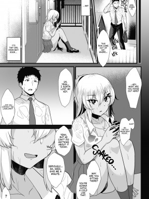 [生食デ腹壊ス民 (桐野キョウスケ)] 黒ギャルJKを助けたら童貞を奪われて通い妻になった話｜Kuro Gyaru [English] [無修正]_04