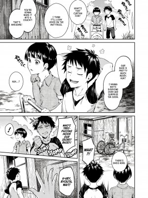 [二次結び (大野かなえ)] ぼくらのひみつきち｜Our Secret Base [English] [無修正]_02