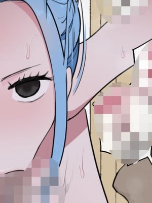 [giga] ビビ×天竜人 奴隷堕ち 玉舐めフ〇ラ (ワンピース) [中国翻訳]_1