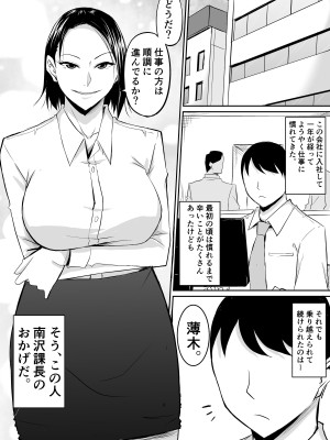 [きぬかず工房 (絹塚一貴)] 憧れの女上司が同僚のチャラ男に堕とされる話_02