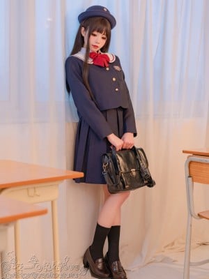 咬一口兔娘ovo - 入学式_009