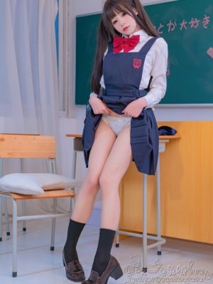 咬一口兔娘ovo - 入学式_031