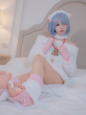 咬一口兔娘ovo - Rem bleat 蕾姆咩咩_001