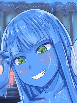 [Soft Thigh (むにおに)] スライム娘を退治しに洞窟へ向かったが捕まってしまった話_020