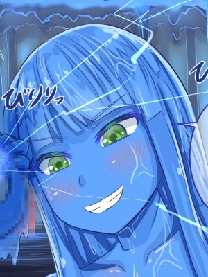 [Soft Thigh (むにおに)] スライム娘を退治しに洞窟へ向かったが捕まってしまった話_022