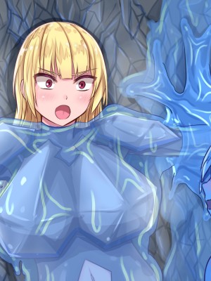 [Soft Thigh (むにおに)] スライム娘を退治しに洞窟へ向かったが捕まってしまった話_146