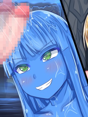 [Soft Thigh (むにおに)] スライム娘を退治しに洞窟へ向かったが捕まってしまった話_167