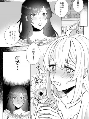 [強炭酸] 断罪ルートを回避しようとした悪役令嬢はフタナリ聖女の妹に溺愛されました_03