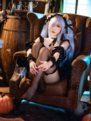仙女月 万圣节 雅努斯  AZUR LANE_29