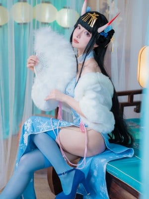 [紫氯氯] - 能代 貅 旗袍_11