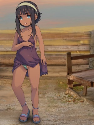 [黒毛と桃汁 (横十輔)] 南米売春ロード ～トレーラー野郎と褐色ロリ少女～_138_a002