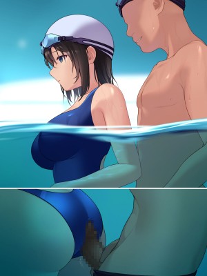 [RUITEA] ぬるぬるマッサージで無口な水泳女子の反応が見たい！_501