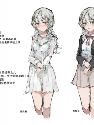 [ねむは焼肉が食べたい (森下ねむ)] 娘奴隷-淫乱メスペット肉心改造記録～優しい一人娘が従順な牝になるまで～ [是小狐狸哦]_002