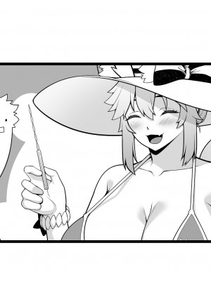 [青ばなな] 水着玉藻の早漏改善トレーニング漫画②【おまんこ編】 (Fate／Grand Order) [醫學院好難讀CMUMT43個人翻譯]_10
