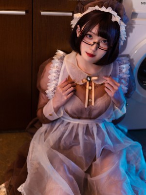 Natsuko夏夏子 - NO.19 透明女仆 [76P-844M]_42