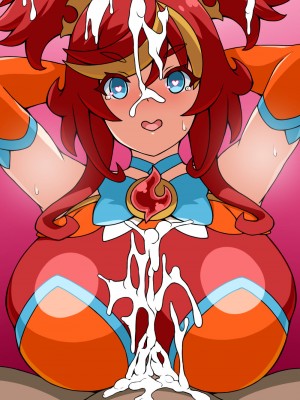 [にっちさんぎょう (ニッチサンギョウ)] もしも正義の魔法少女があなたにゾッコンの肉奴隷だったら～勇気メラメラ☆魔法少女フレア～_110