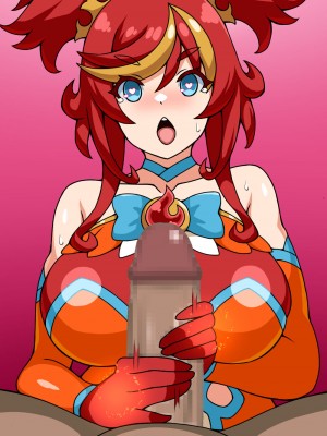 [にっちさんぎょう (ニッチサンギョウ)] もしも正義の魔法少女があなたにゾッコンの肉奴隷だったら～勇気メラメラ☆魔法少女フレア～_121