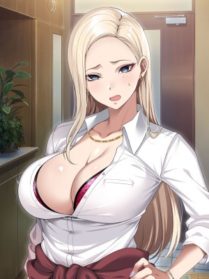 [アイチルワークス (林チェリー)] 息子の彼女のギャルをお父さんが孕ませた話_529