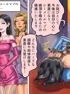 [納屋 (奴隷夫人)]  妻と娘の罠にハメられて女装マゾに堕とされた私_43