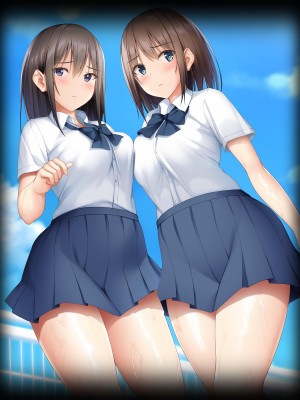 [ラブリテス] 水泳部の清楚系幼馴染と本能剥き出しの中出しおねだりいちゃラブセックス！ 二人の幼馴染が俺のチンポを狙って誘惑バトル_449
