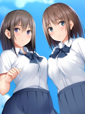 [ラブリテス] 水泳部の清楚系幼馴染と本能剥き出しの中出しおねだりいちゃラブセックス！ 二人の幼馴染が俺のチンポを狙って誘惑バトル_318