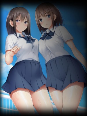 [ラブリテス] 水泳部の清楚系幼馴染と本能剥き出しの中出しおねだりいちゃラブセックス！ 二人の幼馴染が俺のチンポを狙って誘惑バトル_448