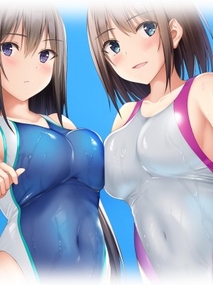 [ラブリテス] 水泳部の清楚系幼馴染と本能剥き出しの中出しおねだりいちゃラブセックス！ 二人の幼馴染が俺のチンポを狙って誘惑バトル_325