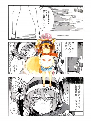 (青春の方舟)  [やまのみき (楠まじり)] イズナ(水着)を一生懸命可愛がる (ブルーアーカイブ)_30