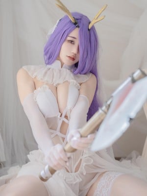 小仓千代w 金鹿  婚纱 AZURLANE_07