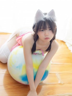 [少女秩序] 小鱼 - 粉色肚兜 PIC_53