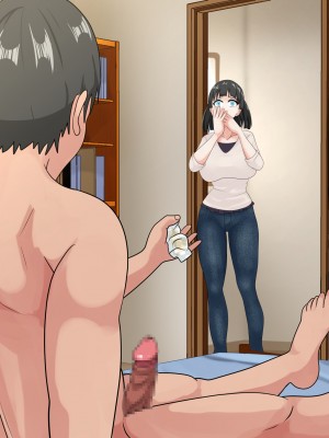 [けむしの晩餐会] 母が勝手に部屋に入ってくるので勃起チンポを見せつけてやった_079_CGCXg_008