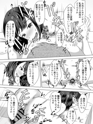 [ことぶきゆたり] ボクには彼女がいるのに妹の友達のビッチな誘惑に負けてしまいそう_28