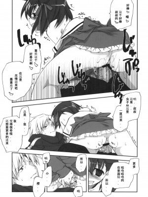 [公主の假日汉化组] (C81) [共月邸 (宮下未紀)] サクラチレ (Fate／Zero)_16