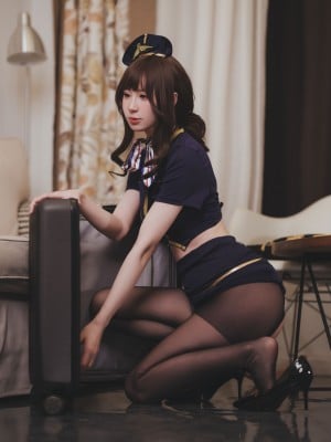 西园寺南歌 - 空姐_cosplay 西园寺南歌 - 空姐-4KHD.com-0045