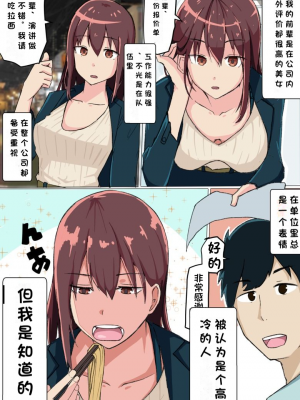 [鬼塚クリス] ツンっとした会社の先輩は実はエッチが大好き！先輩×後輩～不倫NTRセックスは止まらない～[小衣ゆうき个人机翻润色]