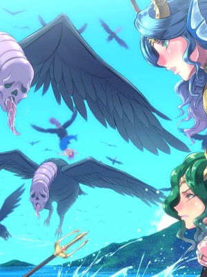 [陰者の廓 (うらかん)] モン娘異種姦（人魚と凶鳥）[南優漢化組]_53