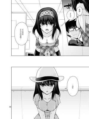 [CRIMSON GROUND (宮社惣恭)] 鷺沢文香はPにぐちょぐちょにされたい! (アイドルマスター シンデレラガールズ) [中国翻訳] [DL版]_03