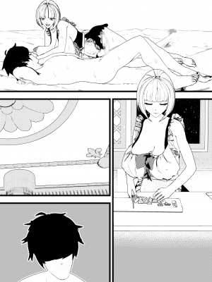 [摂津マン] 母乳ママメイドとセックスしてたらクールビューティー娘ちゃんメイドも妊娠発覚ボテ腹セックスw_26