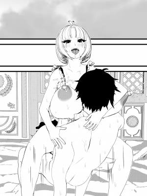 [摂津マン] 母乳ママメイドとセックスしてたらクールビューティー娘ちゃんメイドも妊娠発覚ボテ腹セックスw_32