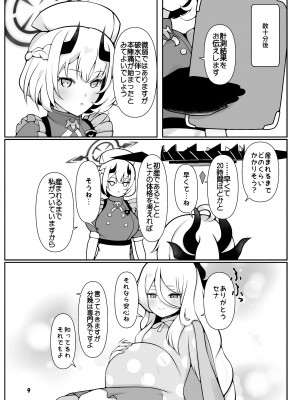 [マジカル影蝶透 (影蝶透、)] ヒナちゃんががんばって赤ちゃんを産む本 (ブルーアーカイブ) [DL版]_09