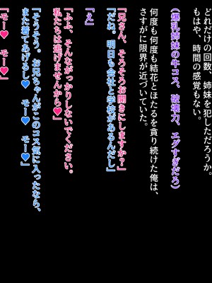 [クレージュアクセル] 続・姉妹ノ楽園～俺の事が大好きすぎる爆乳姉妹とドスケベ合法子作り性活～_186