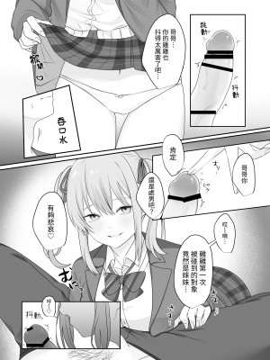 [Whisp (乃莉助)] セックスしないと出られない部屋に仲の悪い妹と閉じ込められる｜與關係不好的妹妹一同被困在「不做愛的話就出不去去的房間」 [中文] [台灣馬鈴薯]_011