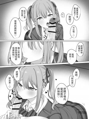 [Whisp (乃莉助)] セックスしないと出られない部屋に仲の悪い妹と閉じ込められる｜與關係不好的妹妹一同被困在「不做愛的話就出不去去的房間」 [中文] [台灣馬鈴薯]_017