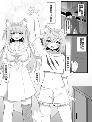 [OTN公国 (狐太郎OTN)] FWMCいちゃらぶSEX (フワワ・アビスガード、モココ・アビスガード) [中国翻訳]  [DL版]_03