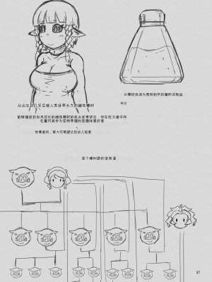 [HellDevice (nalvas)] 幻想妖媚録 オーク[配菜機翻漢化組]_037