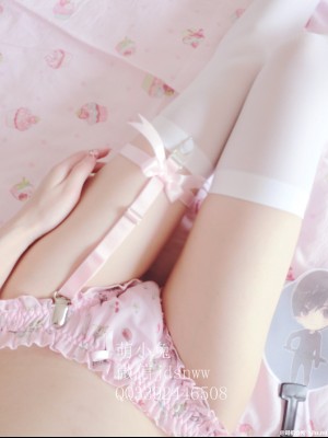 萌兰酱(萌小兔 草莓味兰兰)  - 粉色比基尼_19