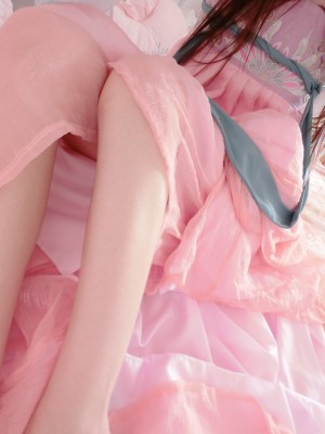 萌兰酱(萌小兔 草莓味兰兰)  - 古装汉服诱惑_034